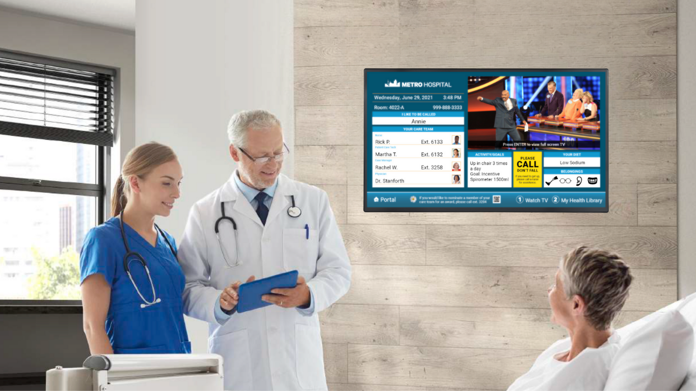 digital whiteboard hospitals