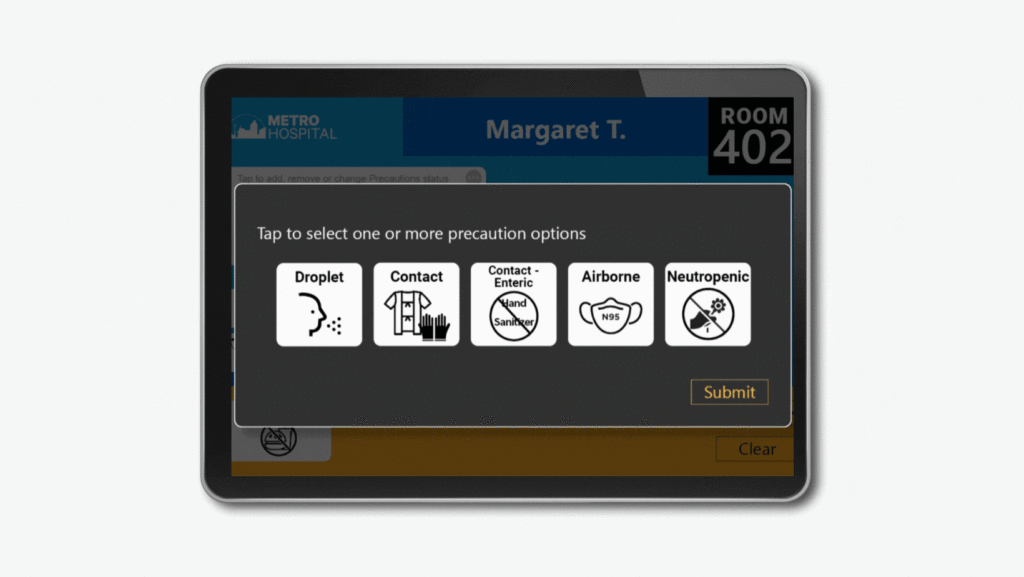 Digital Patient Door Display